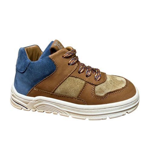Zedo Sneakertje Runner  bruin jongens